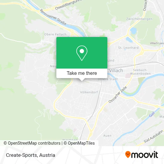Create-Sports map