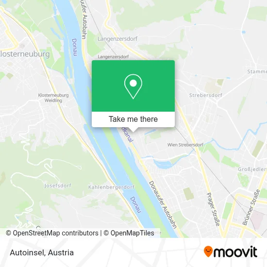 Autoinsel map