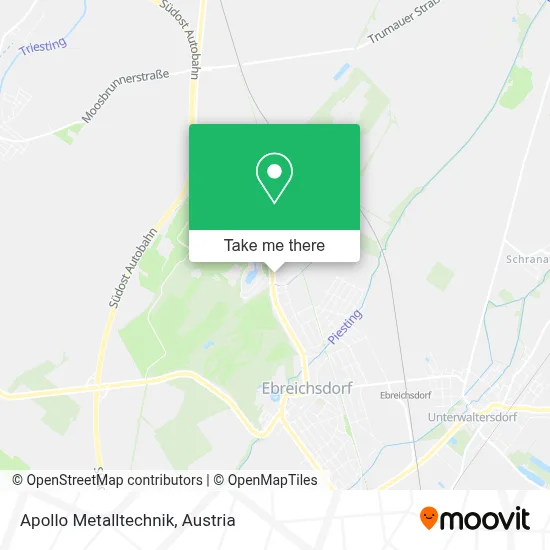 Apollo Metalltechnik map