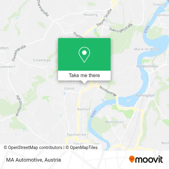 MA Automotive map