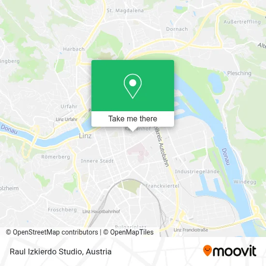 Raul Izkierdo Studio map