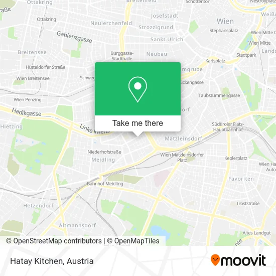 Hatay Kitchen map