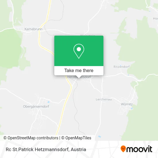 Rc St.Patrick Hetzmannsdorf map