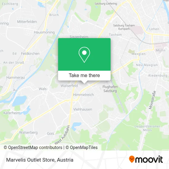 Marvelis Outlet Store map
