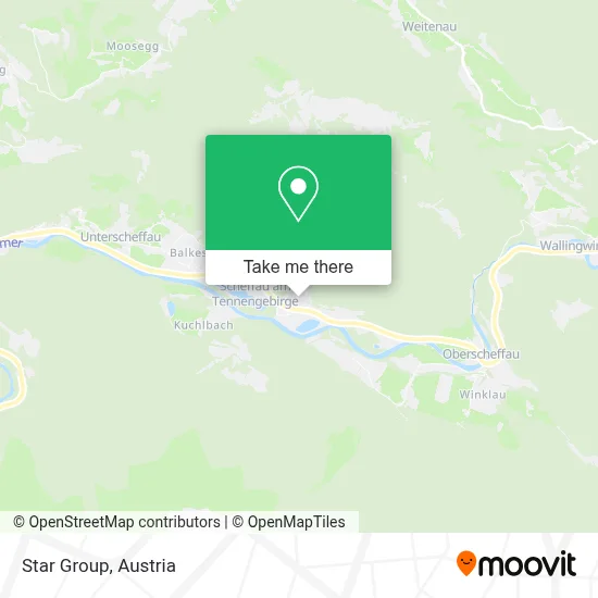 Star Group map
