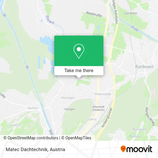 Matec Dachtechnik map