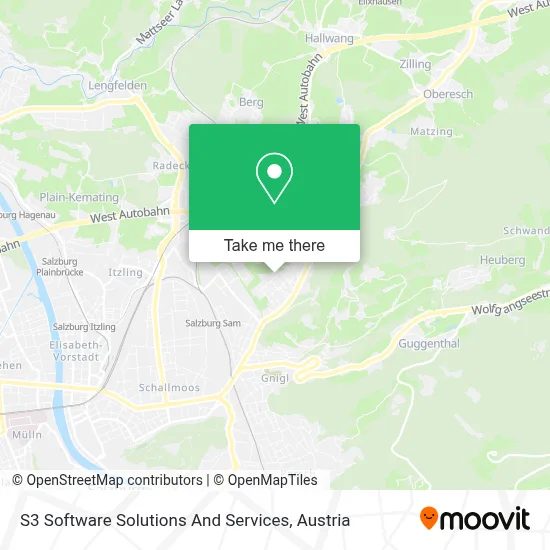 S3 Software Solutions And Services map