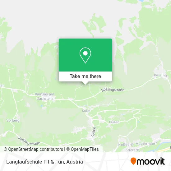 Langlaufschule Fit & Fun map