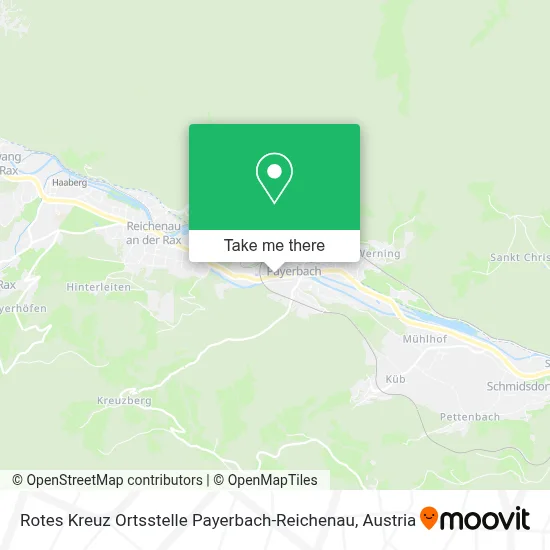 Rotes Kreuz Ortsstelle Payerbach-Reichenau map