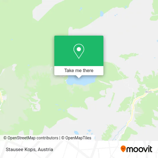 Stausee Kops map