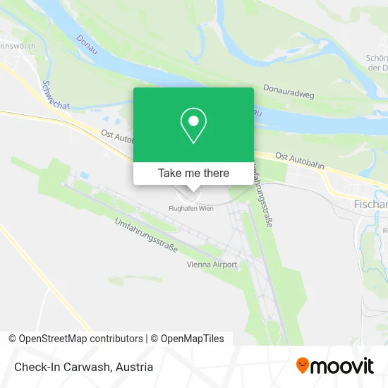 Check-In Carwash map