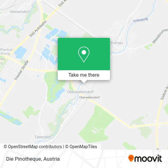 Die Pinotheque map