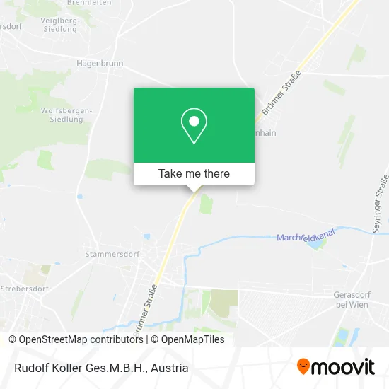 Rudolf Koller Ges.M.B.H. map