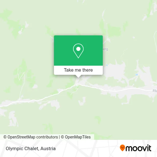 Olympic Chalet map