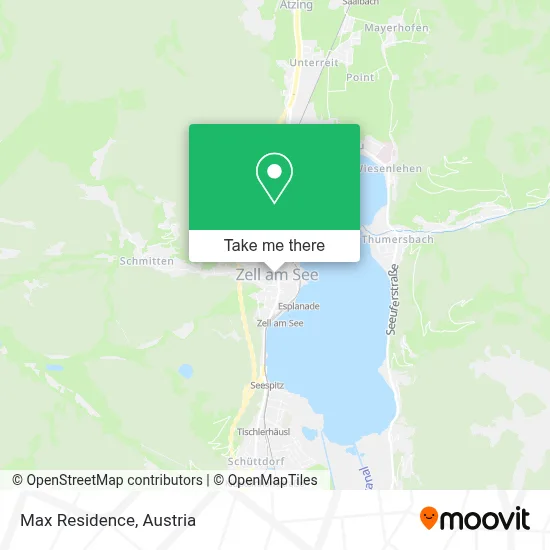 Max Residence map