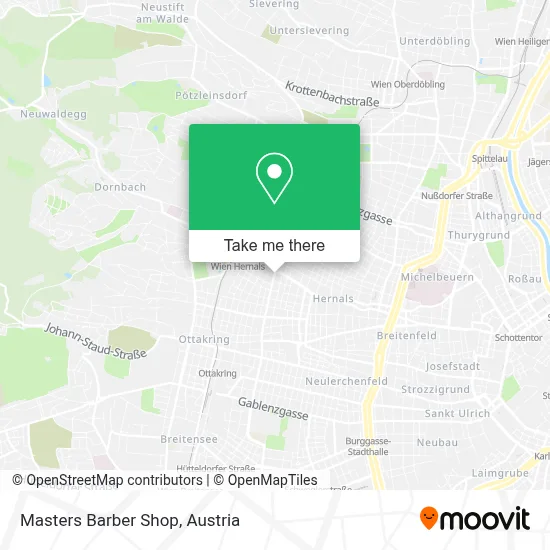 Masters Barber Shop map