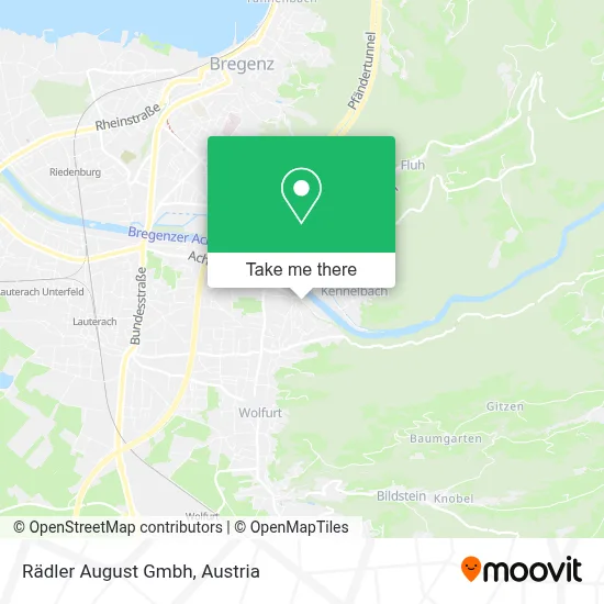 Rädler August Gmbh map