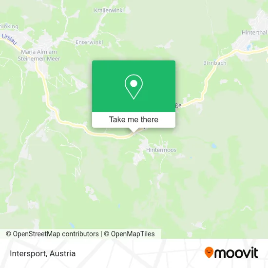 Intersport map
