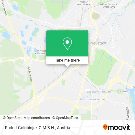 Rudolf Golobinjek G.M.B.H. map