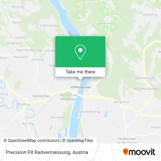 Precision Fit Radvermessung map