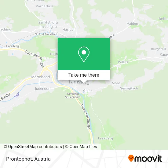 Prontophot map
