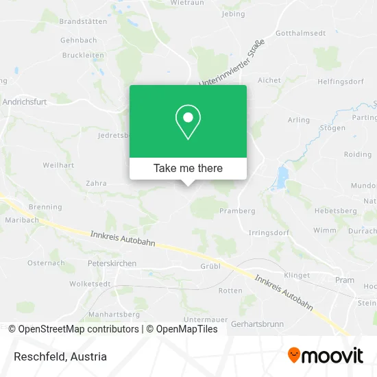 Reschfeld map