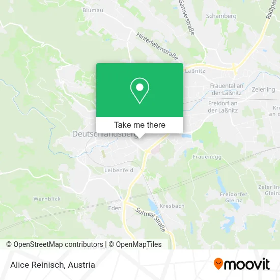 Alice Reinisch map