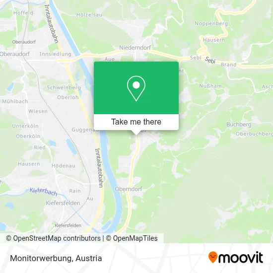 Monitorwerbung map