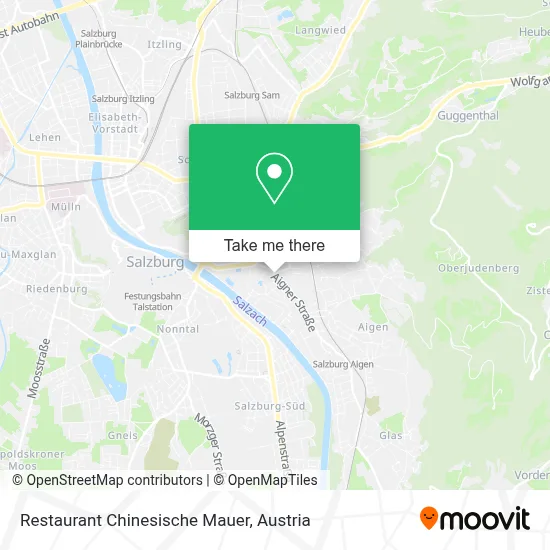 Restaurant Chinesische Mauer map