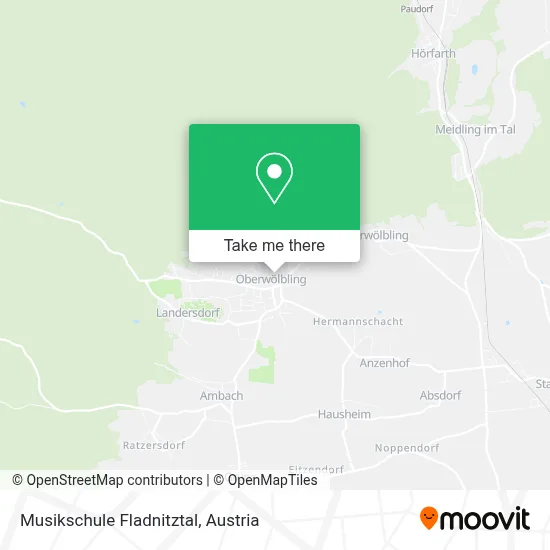 Musikschule Fladnitztal map