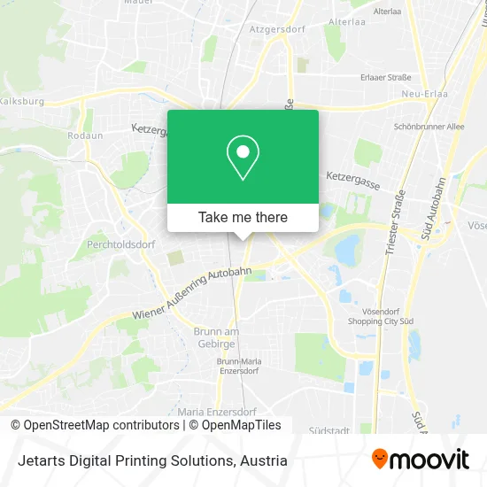 Jetarts Digital Printing Solutions map