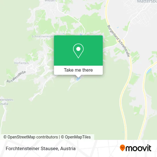 Forchtensteiner Stausee map