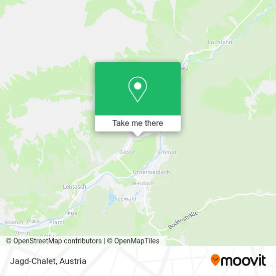 Jagd-Chalet map
