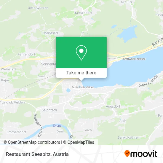 Restaurant Seespitz map