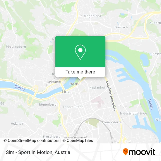 Sim - Sport In Motion map