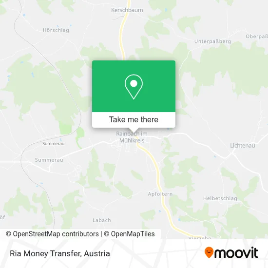 Ria Money Transfer map
