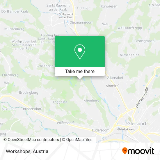 Workshops map
