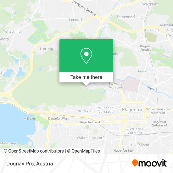 Dognav Pro map