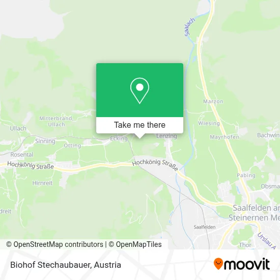 Biohof Stechaubauer map
