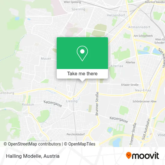 Halling Modelle map