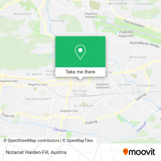 Notariat Haiden-Fill map