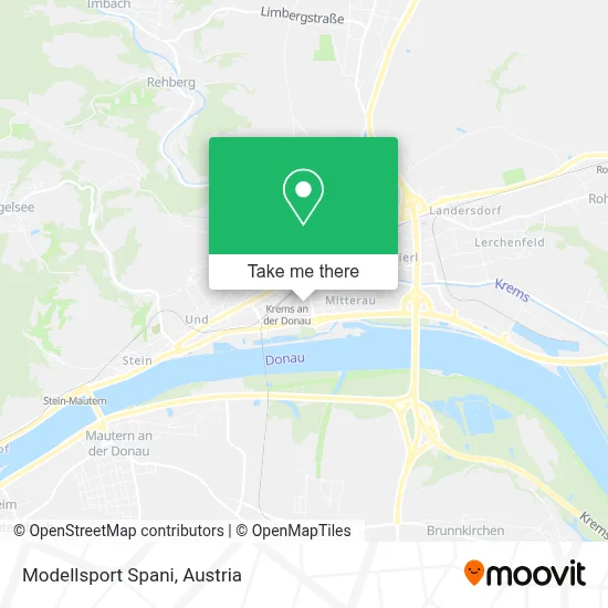 Modellsport Spani map