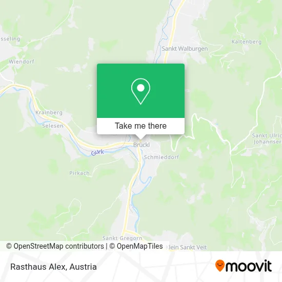 Rasthaus Alex map