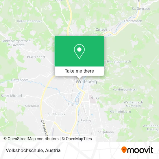Volkshochschule map