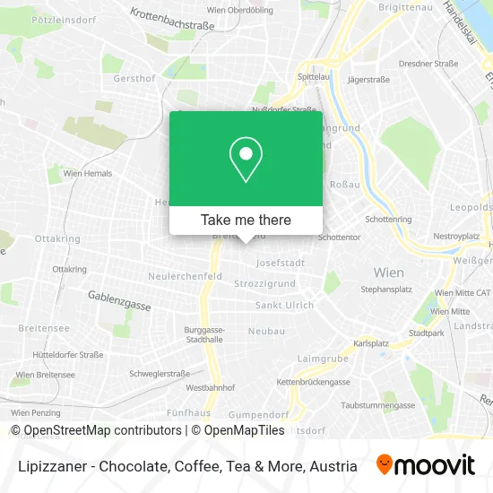 Lipizzaner - Chocolate, Coffee, Tea & More map