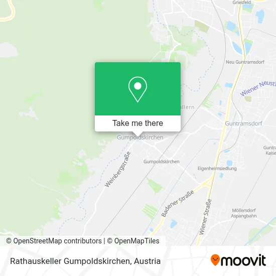 Rathauskeller Gumpoldskirchen map