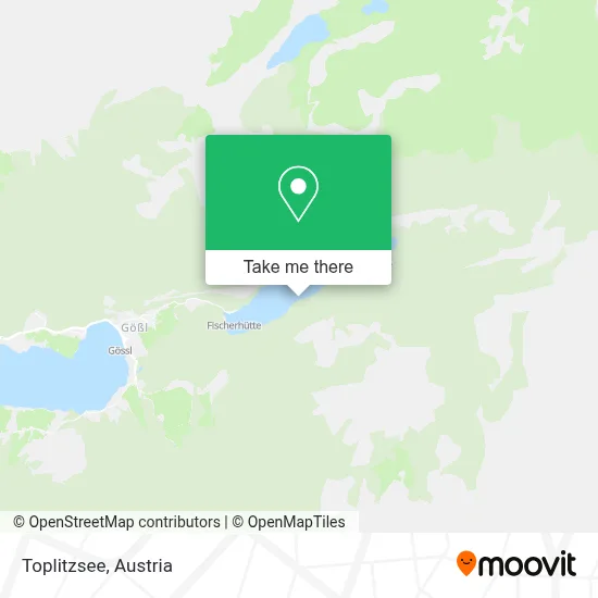 Toplitzsee map
