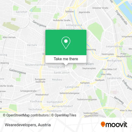 Wearedevelopers map