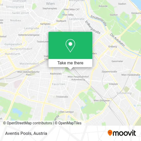Aventis Pools map