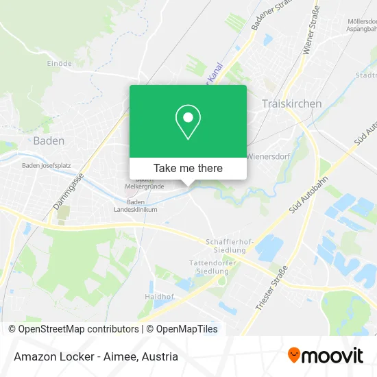 Amazon Locker - Aimee map